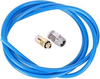 tubo de alimentação remota conjunto de tubo de alimentação remota impressora 3d conjunto de bico remoto conjunto de bico remoto 3 peças ptfe tubo de alimentação para impressora 3d (1m)