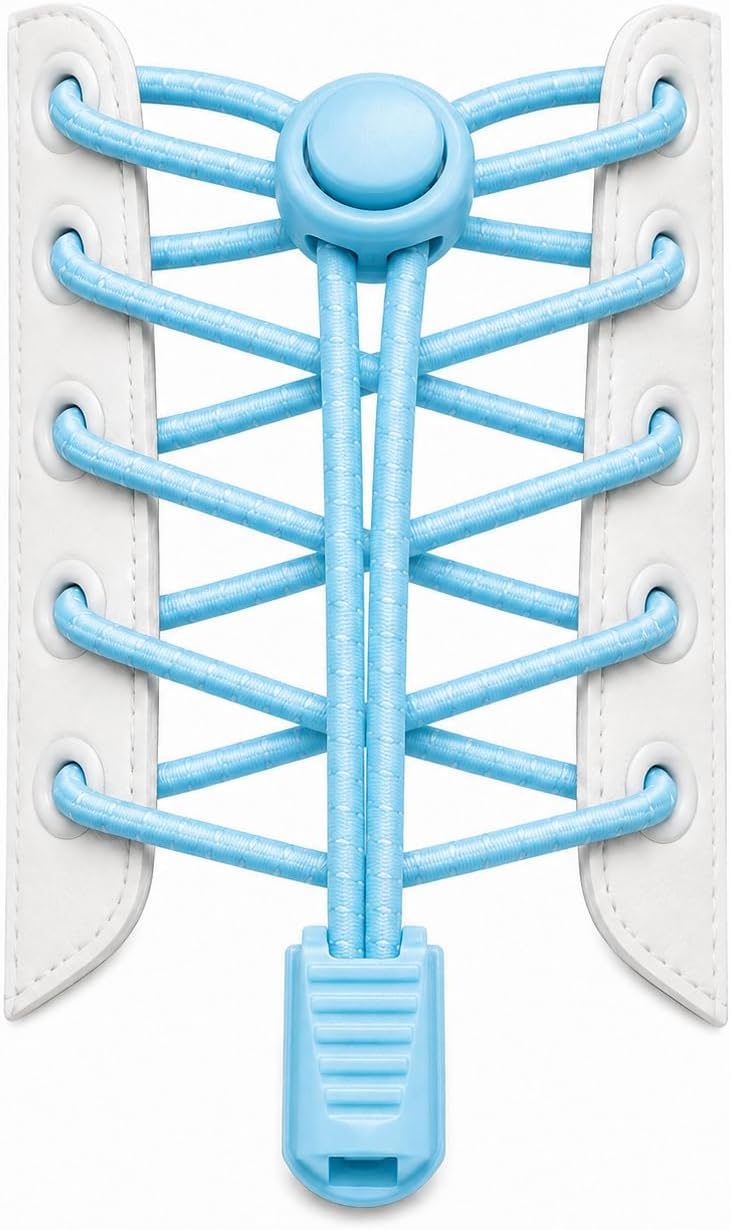 No Tie Shoelaces, Elastic Shoe Laces for Sneakers, Adults & Kids