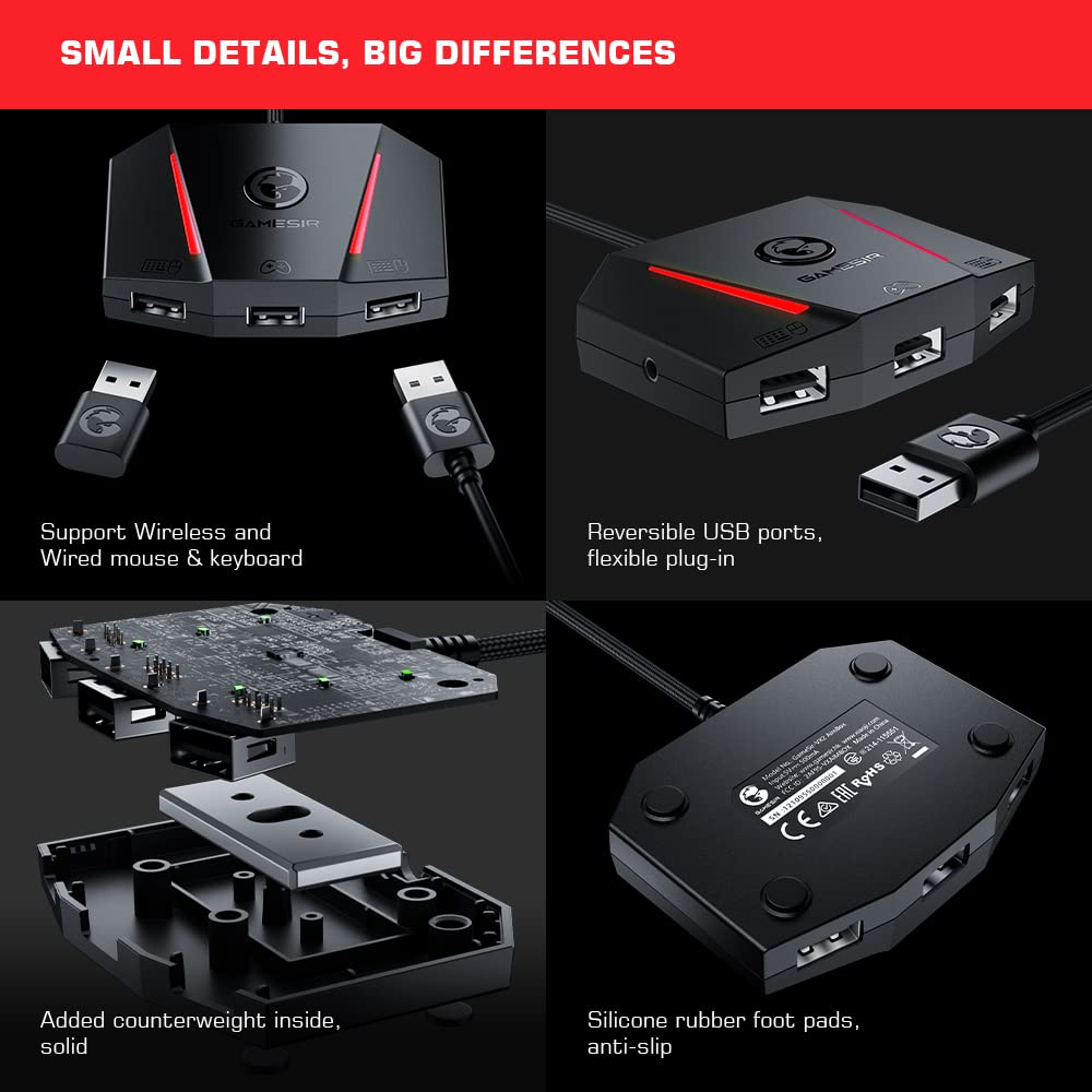 Buy Game Sir VX2 AimBox Controller Adapter, Wireless Console Adapter for Xbox One, Xbox Series X