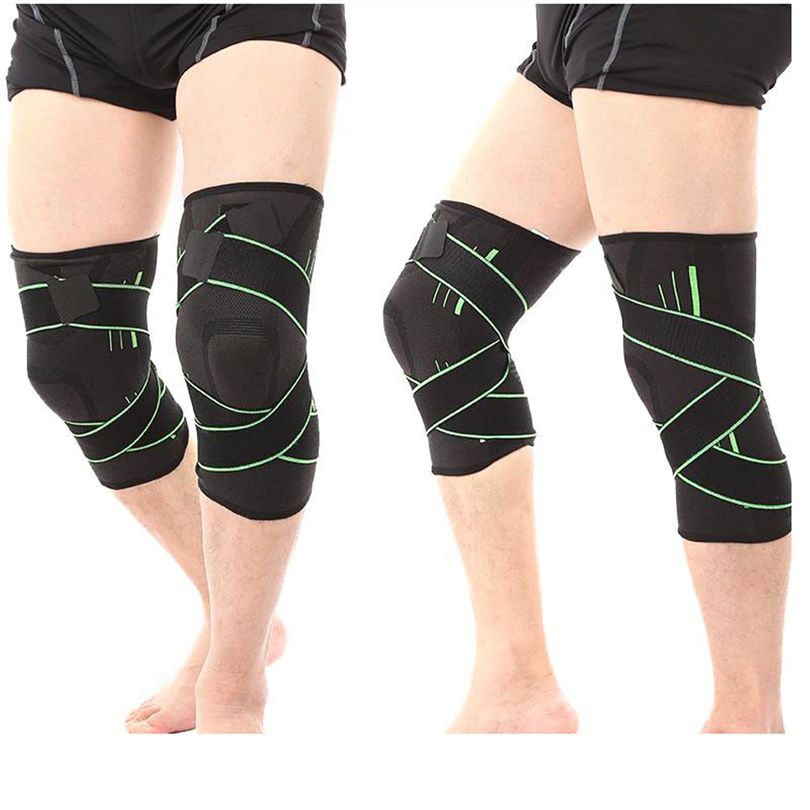 Verstellbare, rutschfeste Kniebandage für Arthritis, Meniskusriss, Wiederherstellung von Verletzungen, Linderung von Gelenkschmerzen 220403 (Color : D)