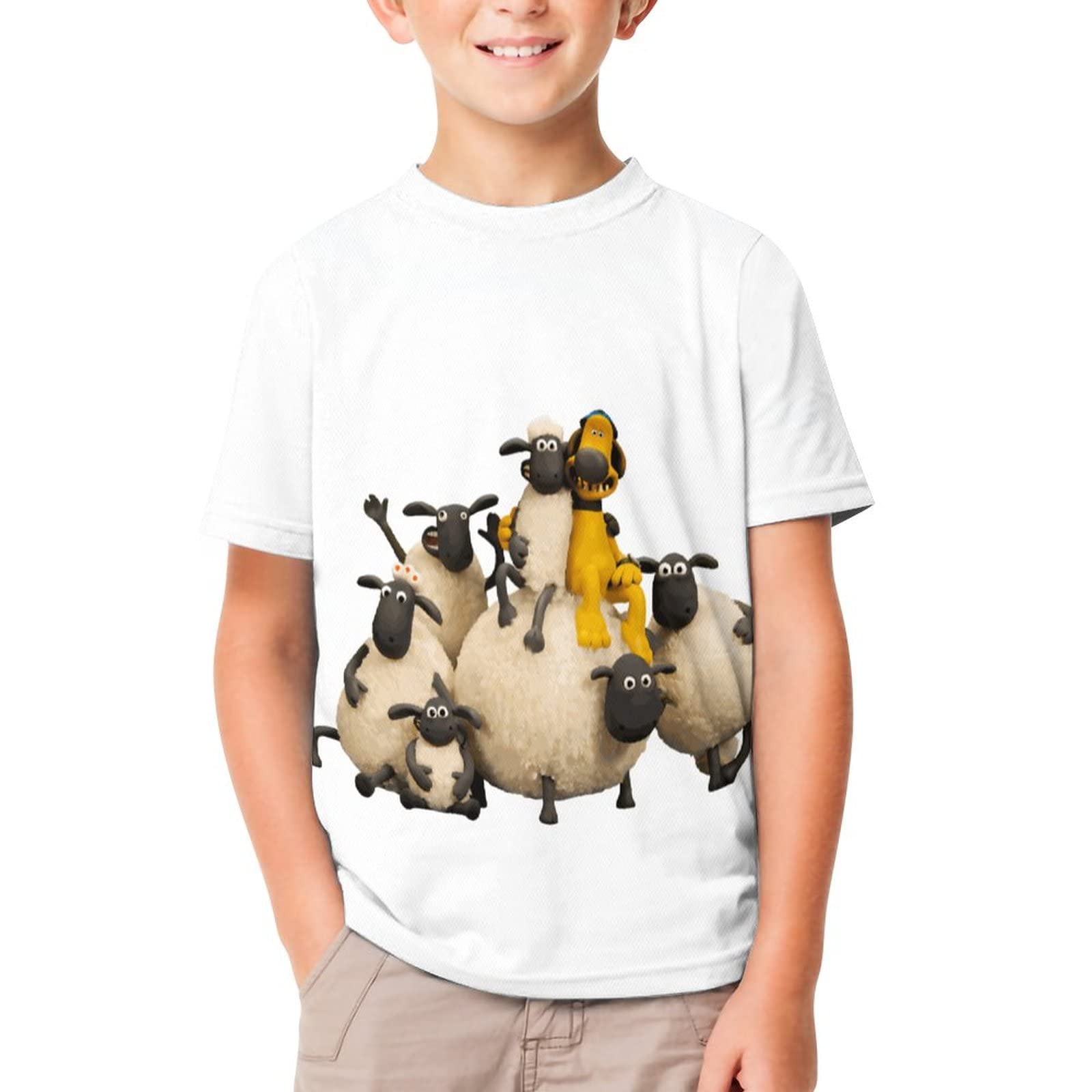 Amazon.co.jp: キッズ Tシャツ ひつじのショーン 羊 半袖 子供服