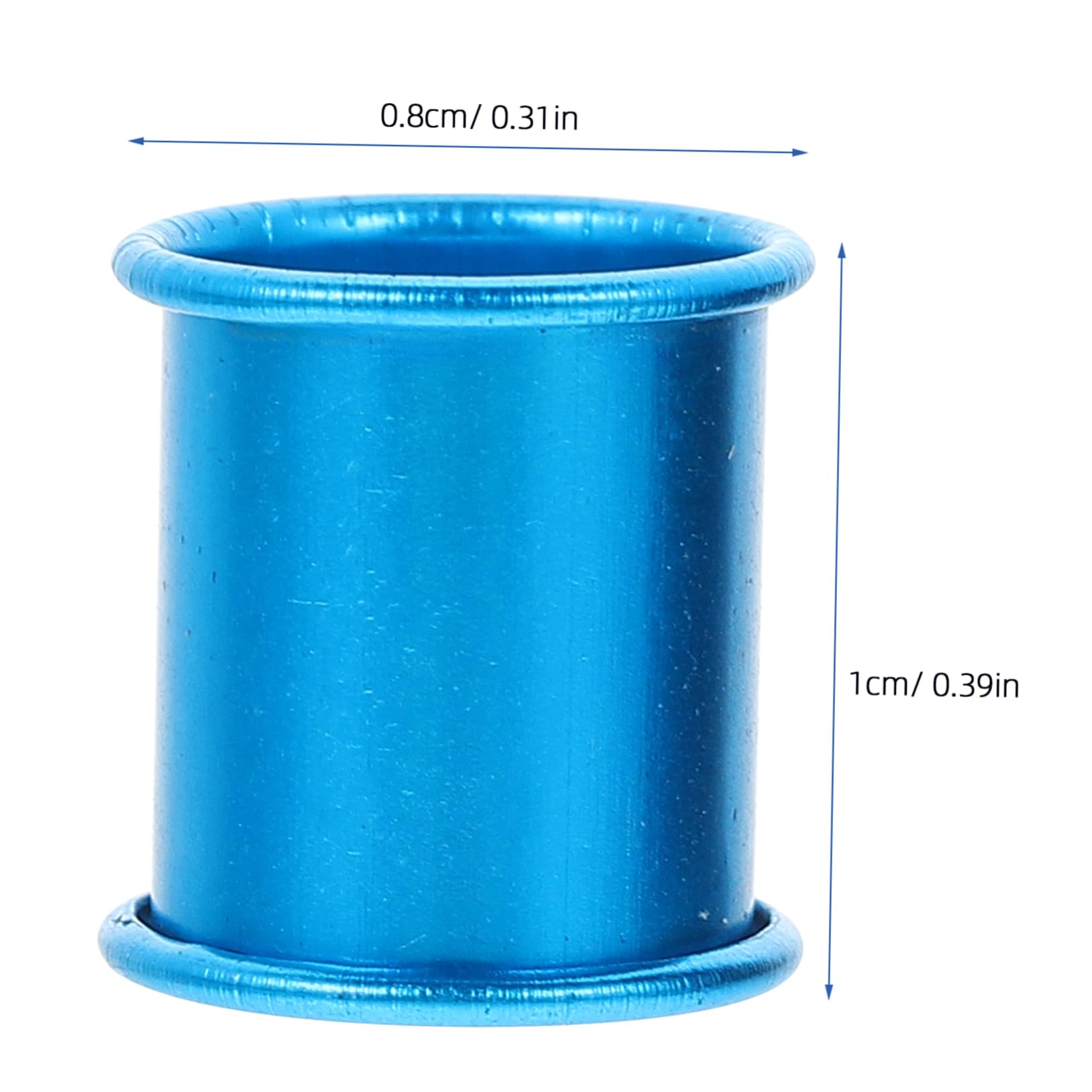 GALPADA 100Pcs Pigeon Leg Bands Durable Bird Marker for Easy Identification Poultry Leg Rings for Racing Pigeons and Birds Random Color