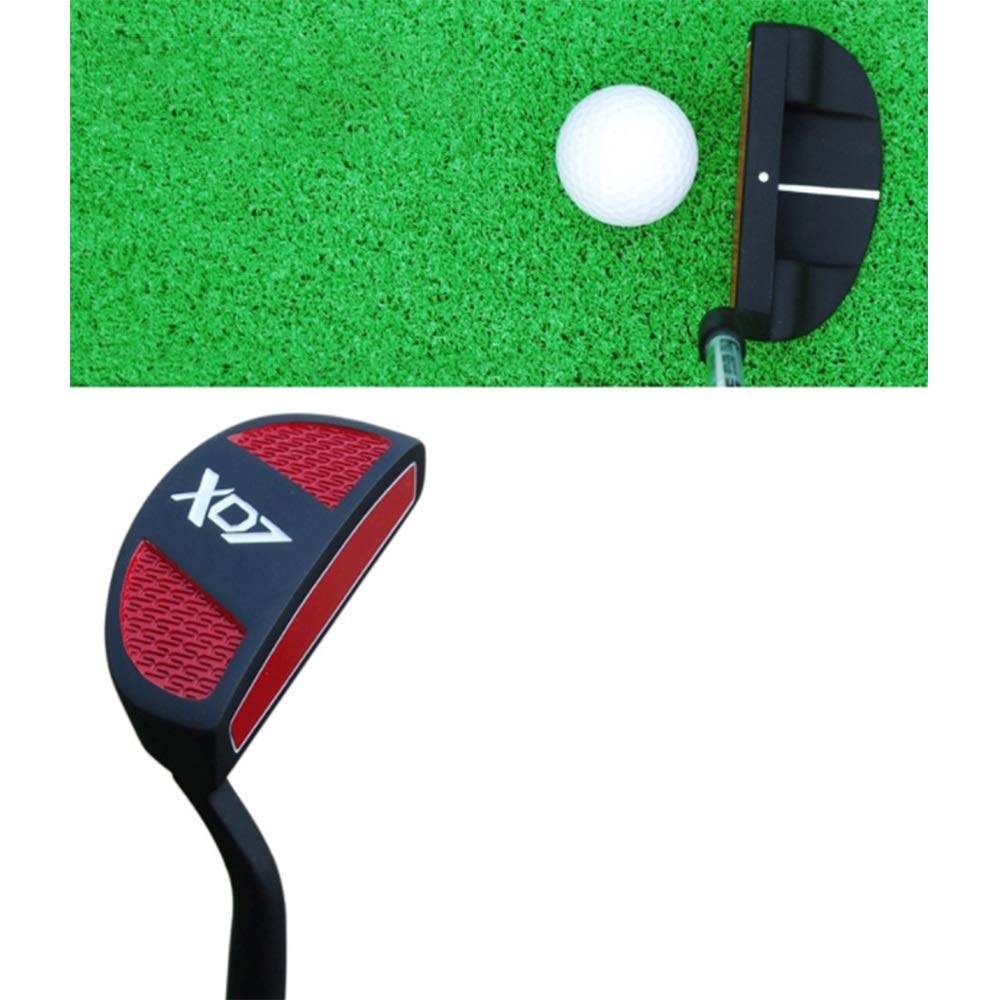 Light Weight Women Men Golf Practice Club Golf Putter Right Hand with Rubber Grip Red Purple for Men