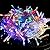 Twinkle Star, 200 LED String Light for Christmas Tree,66 ft Indoor Outdoor Wedding Party Bedroom Multicolor Plug in String Lights 8 Modes Waterproof.