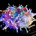 Twinkle Star, 200 LED String Light for Christmas Tree,66 ft Indoor Outdoor Wedding Party Bedroom Multicolor Plug in String Lights 8 Modes Waterproof.