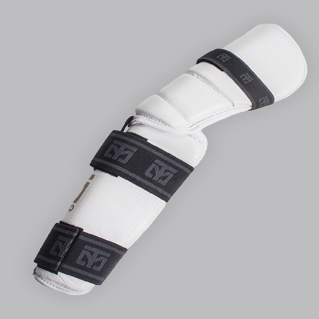 MOOTO EXTERA Arm & Elbow Protector(PU) White Black WTF Approved XS to XL (3.M(4.98-5.58ft or 152-170cm), White)