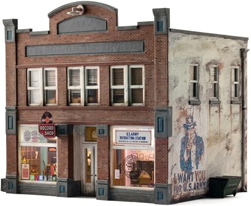 Miniatura 1 de Woodland Scenics BR5871 O Registros y Reclutamiento Edificio