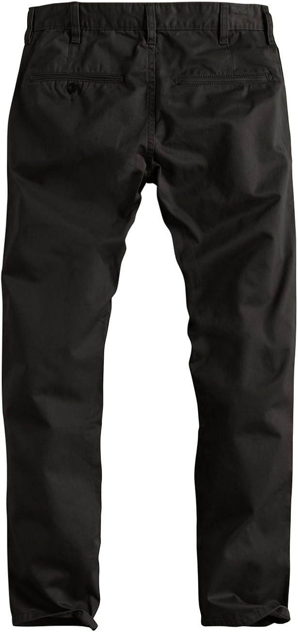 Miniatura 3 de Match pantalones casuales de pana delgados con frente plano para hombre #8052