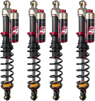 ELKA Suspension Stage 4 Front & Rear Shocks Compatible With Polaris Sportsman 850 Sp 2017-2021