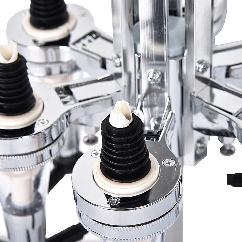 Amazon｜6ボトル酒ディスペンサー、回転式ドリンクポアラースプリング