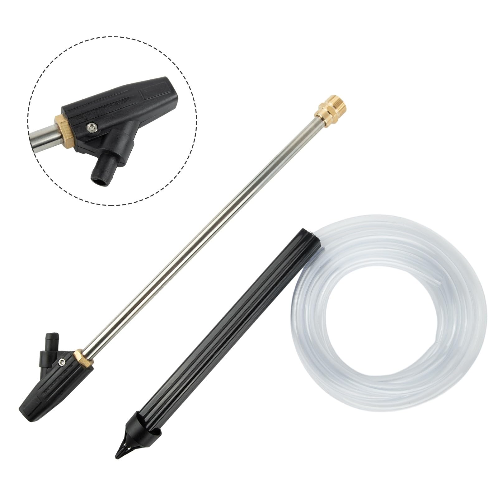 Hochdruckreiniger Sandstrahl-Kit Sandstrahlaufsatz für Hochdruckreiniger M22 Sandstrahlschlauch Kit für Kränzle K2