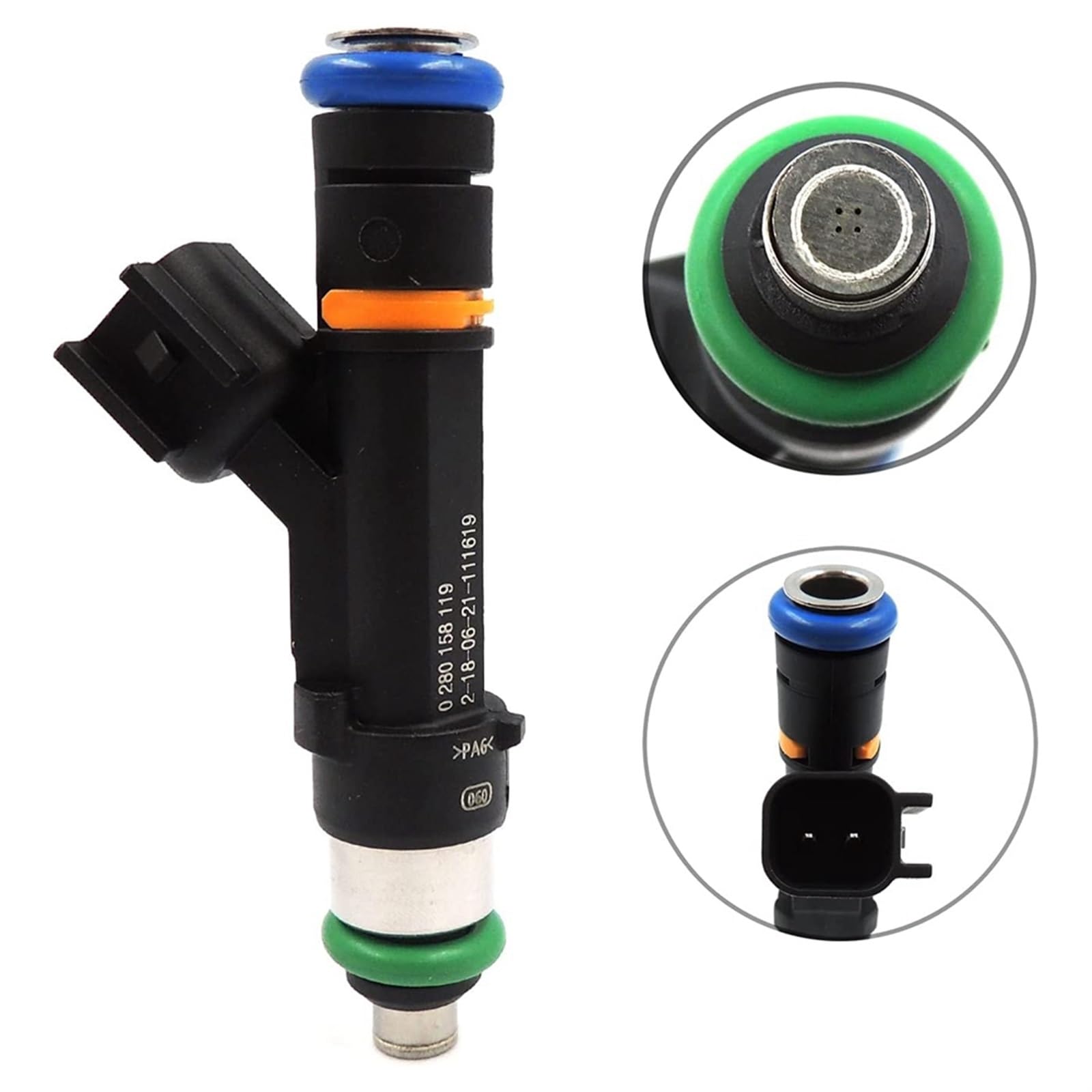6 Uds 04861667AA 0280158119 4861667A Inyectores De Combustible Para Grand Para Caravan Para Wrangler