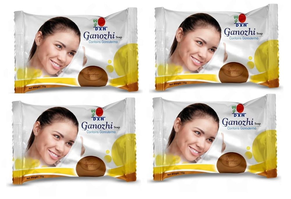 DXN's Ganozhi Soap with Ganoderma Extract 75gm (4 piece)-picture-43