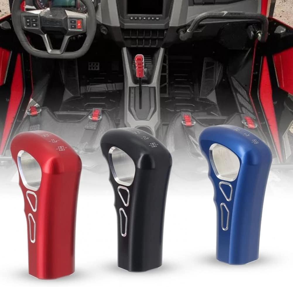 40% оƒƒ Dіѕсоunt Automatic Gear Stick Shift Knob Grip Head Handle Lever for Polaris RZR 800 XP 900 XP 1000 (Red)