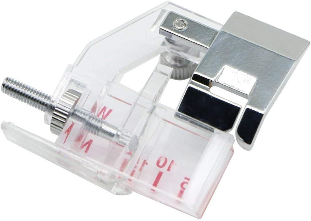 5mm to 20mm Adjustable Bias Binder Binding Foot for All Low Shank Snap