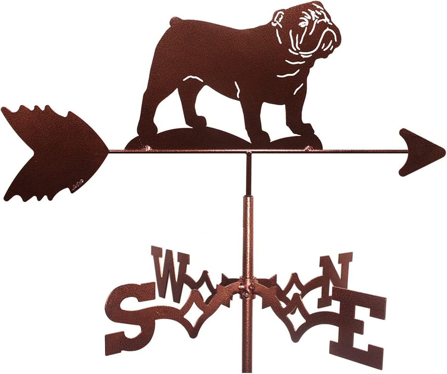 Weathervane,Dog Weathervane Farmhouse Weather Vane, Garden Roof Mount