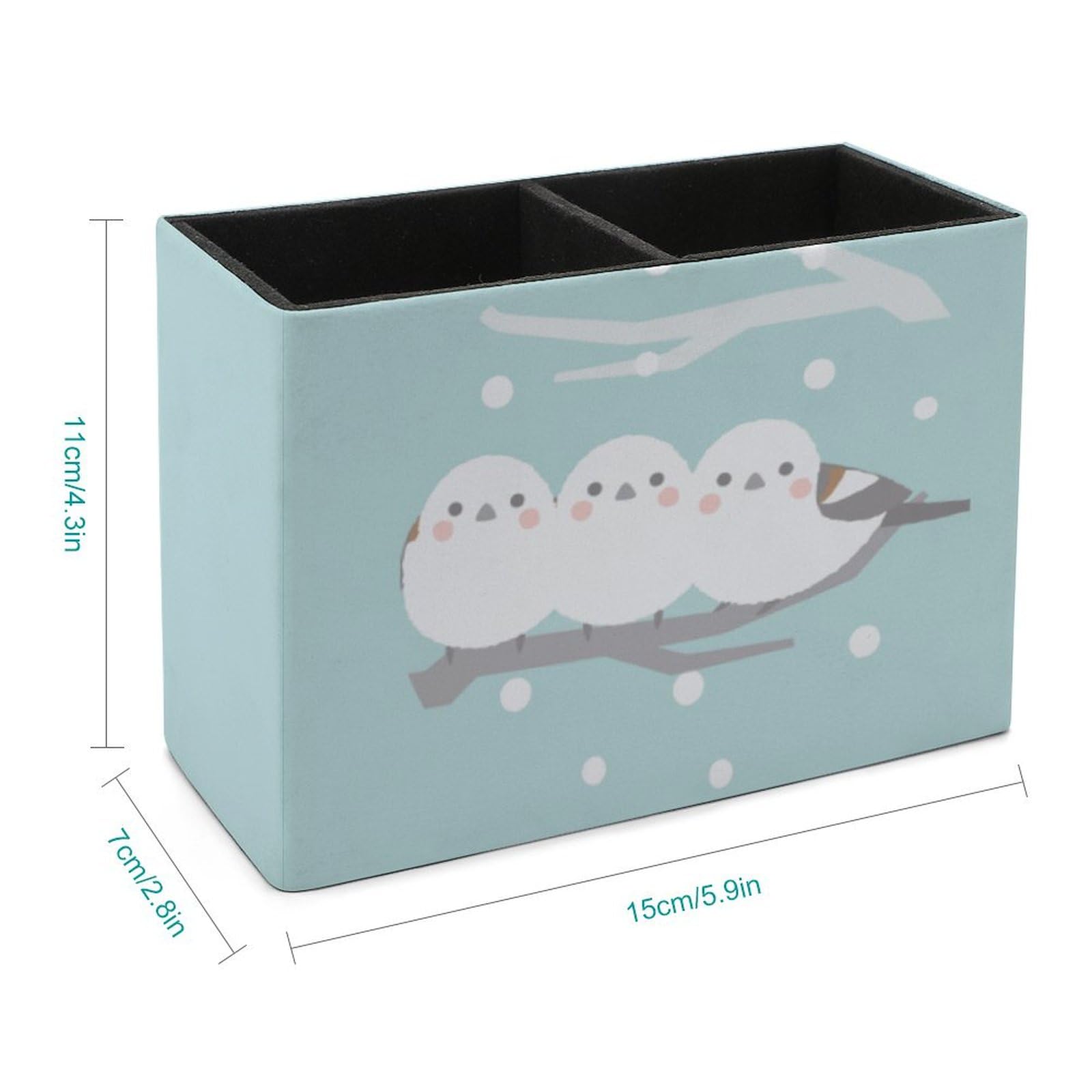 Amazon.co.jp: ペン立て ペンスタンド シマエナガ かわいい 鳥 鉛筆