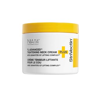 StriVectin Tighten & Lift Advanced Neck Cream PLUS, Anti-Aging Firming & Brightening Complex, 3.4 Fl Oz (Pack of 1)