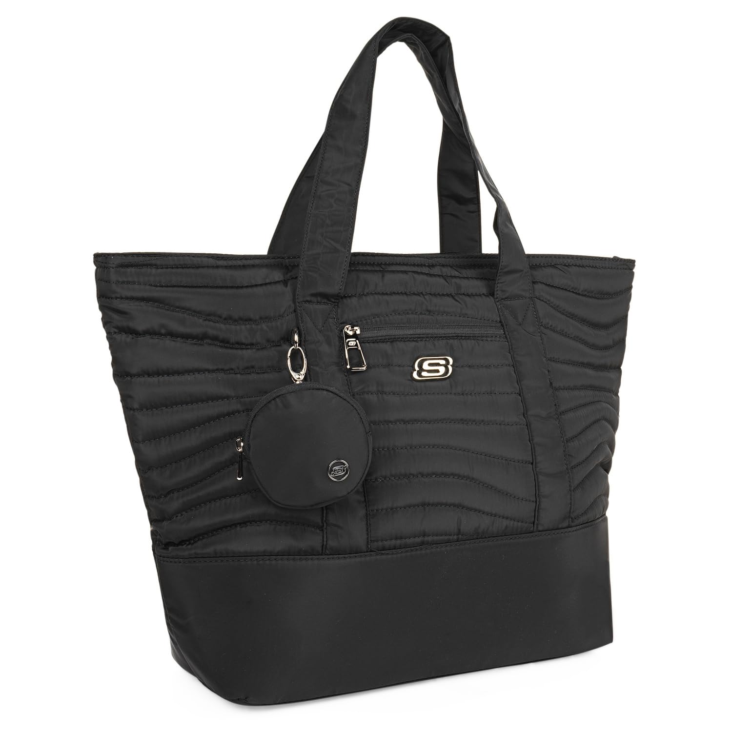 Skechers - Bolso Shopper Mujer Espacioso y Elegante Bolso Hombro Mujer Casu