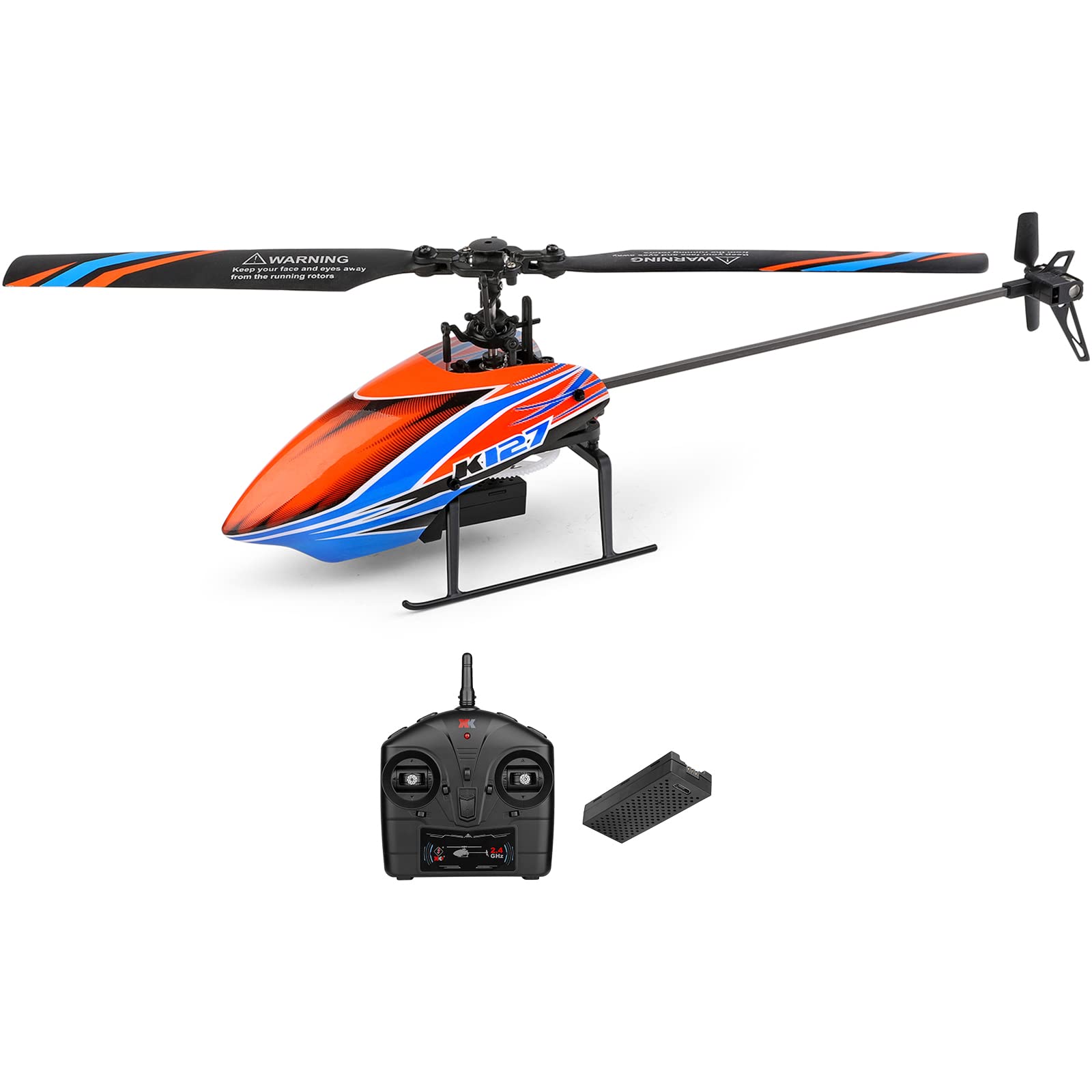 s-idee® K127 4 Kanal 2,4 Ghz Heli 6-Aixs Gyroskop RC Ferngesteuerter Hubschrauber Helikopter