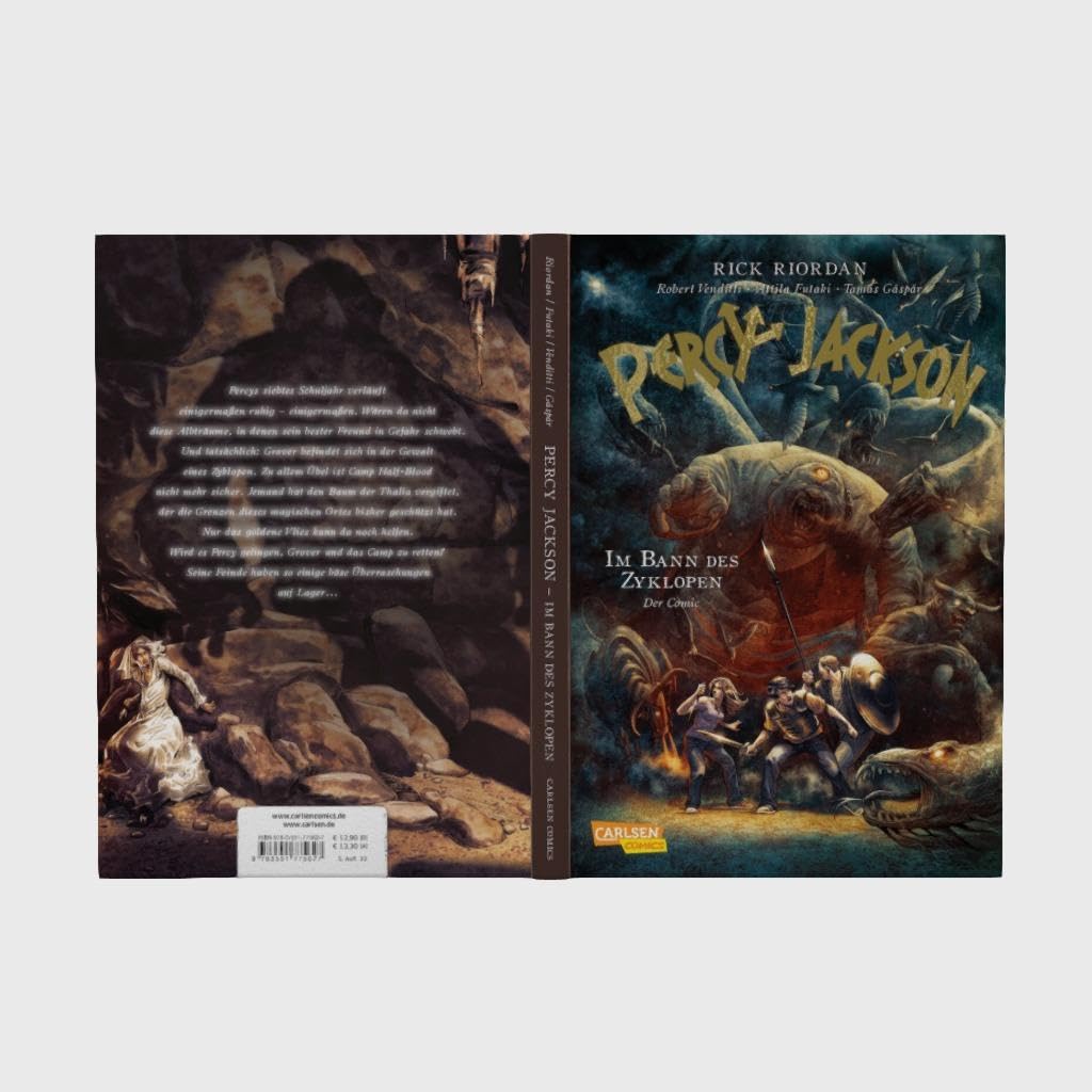 Percy Jackson (Comic) 2: Im Bann des Zyklopen: Der Kinderbuch-Klassiker als Comic-Adaption für Jungen und Mädchen ab 12 Jahre über griechische Götter und Titanen (2)