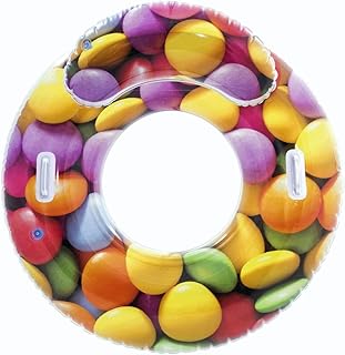 بست ويه عوامة سباحة على شكل حلويات ، للجنسين متعدد الالوان - 26-43186