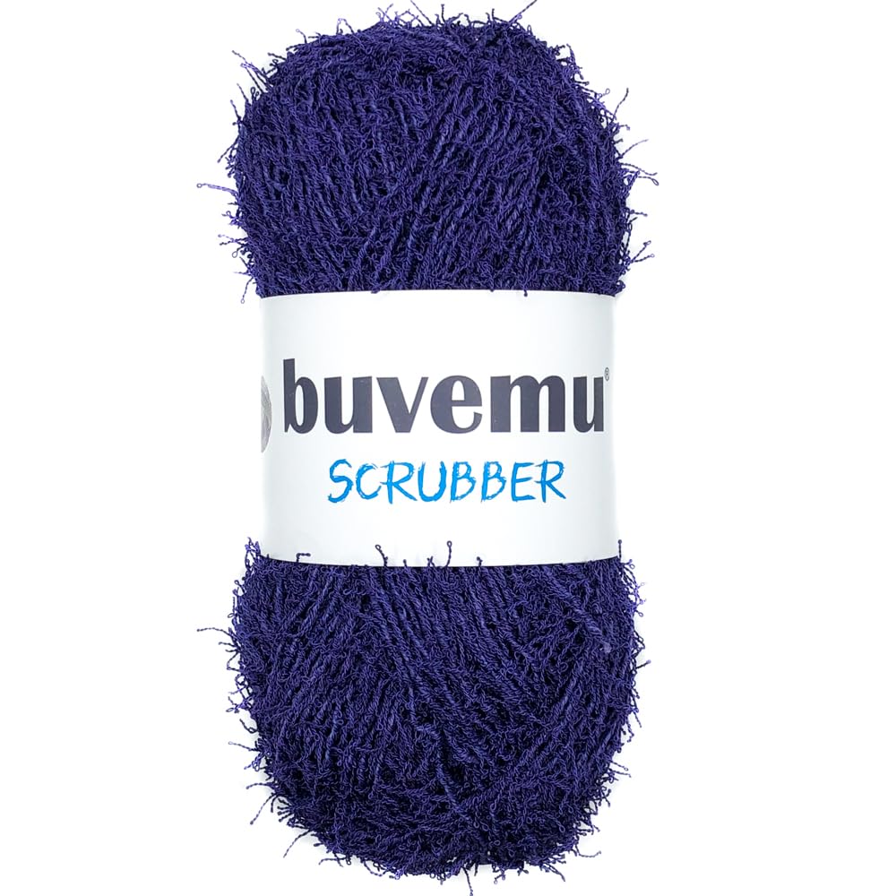 Amazon.com: Buvemu Scrubber Yarn for Crocheting Knitting Dishcloths ...