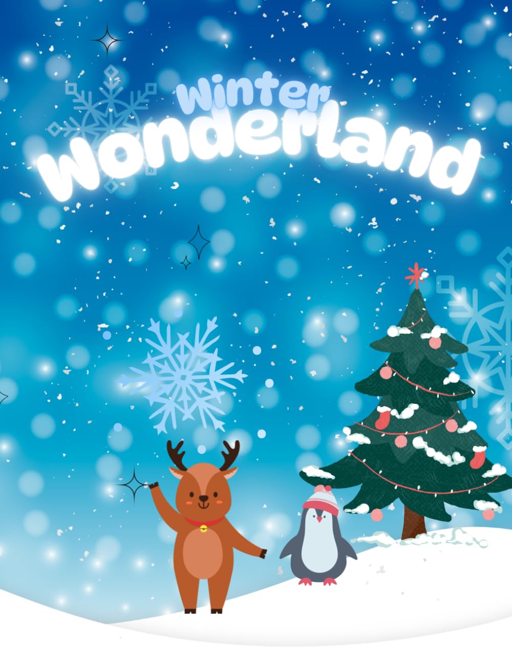 Winter Wonderland: Coloring book