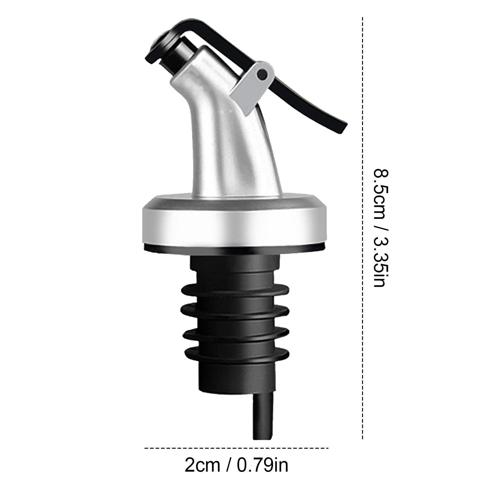 Genérico Olive Oil - Bottle Spout for Hand Pouring | Classic Top Dispenser with Dust Cap Cover & Drip Control Design for Cooking Oils, Vinegar Use, Syrup Bottles and Kitchen Meal Prep