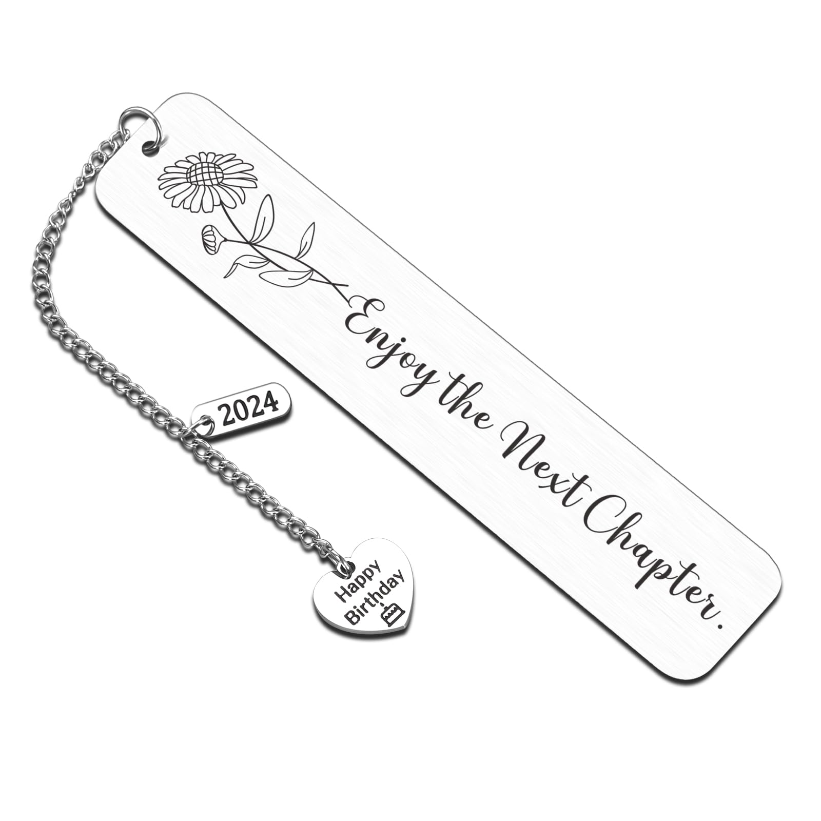 TI-EDCTI-EDC Birthday Gifts for him her Next Chapter Bookmark for 21 18 16 Girl Christmas Gifts