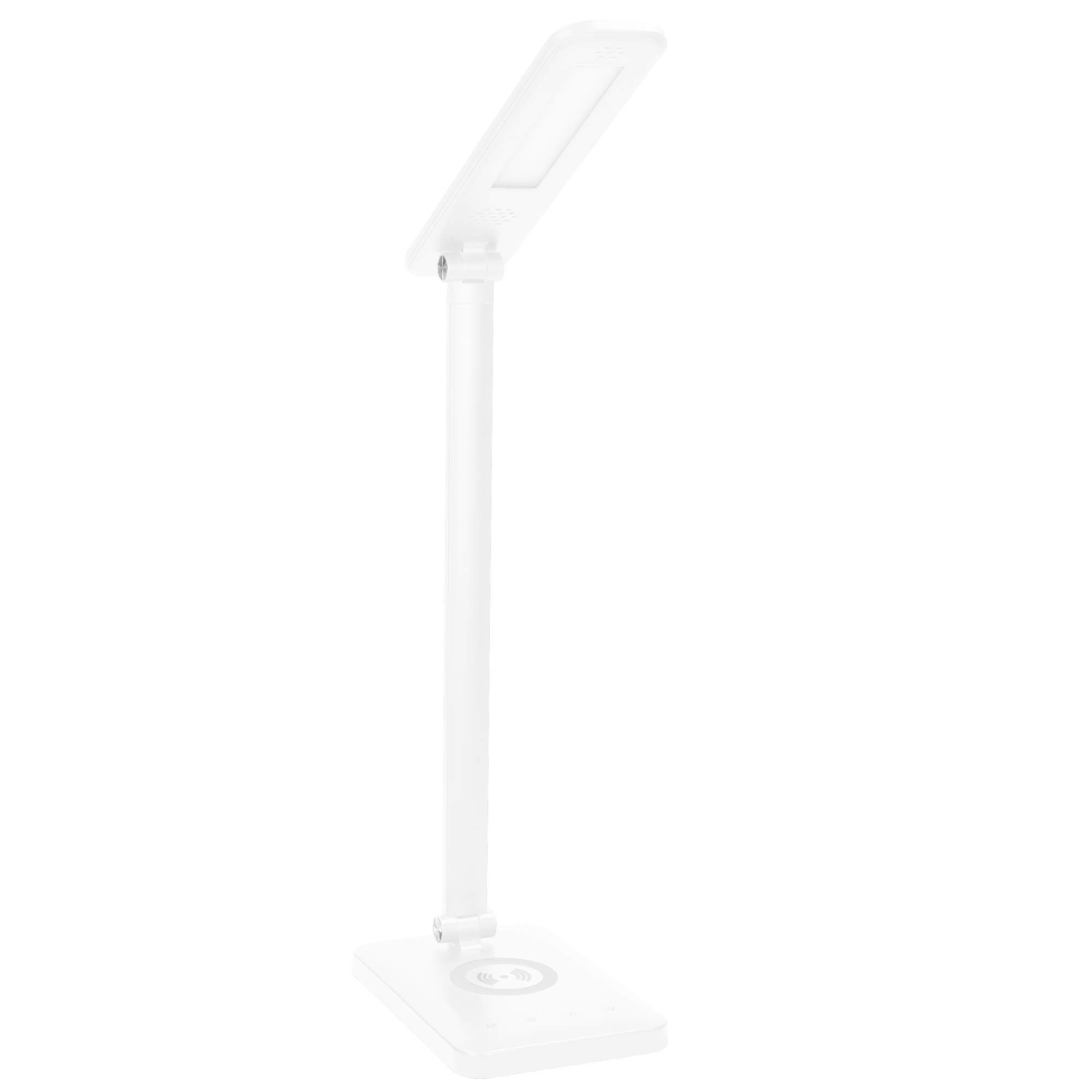 ORNO Wirle lampa biurkowa LED z ładowarką, regulacja jasności 3000 K / 4000 K / 6000 K (biała), 17,50 x 3 x 2,50 cm