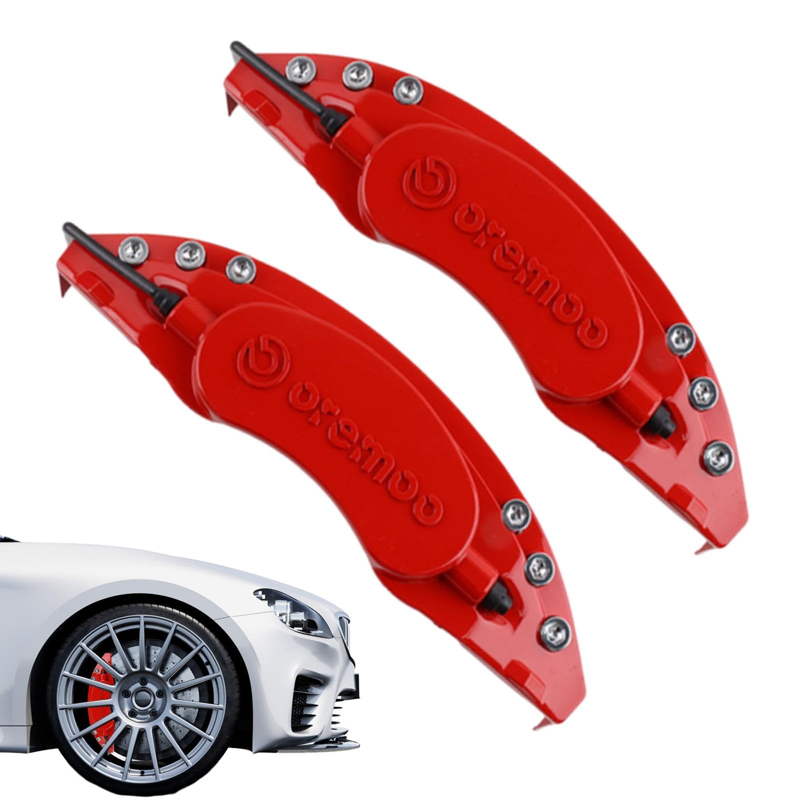 Cubiertas de pinza de freno de disco, cubierta de pinza de coche, decoración de piezas de repuesto, cubiertas de pinza de freno de disco de coche, accesorios delanteros y traseros para SUV