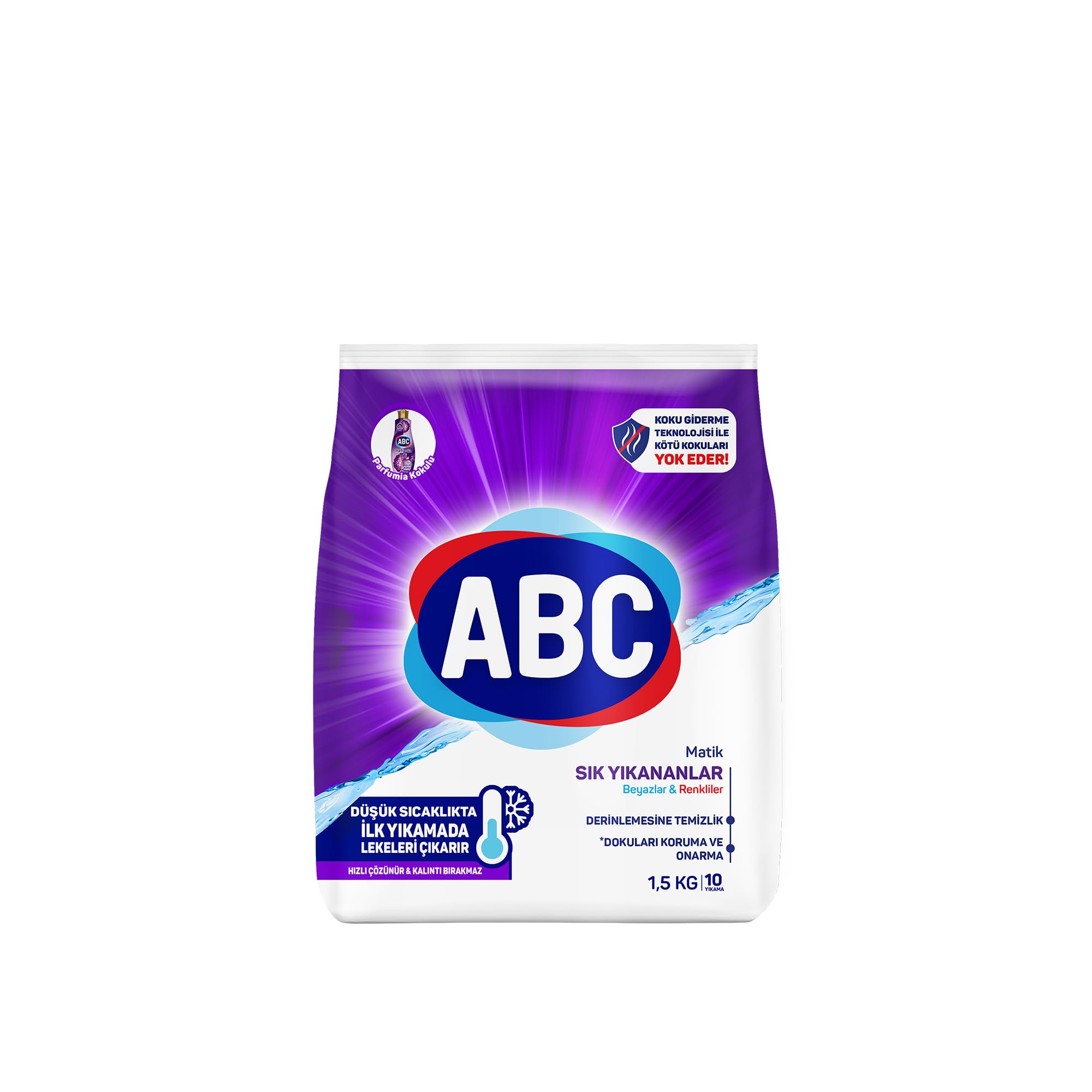 ABC DETERJAN Matik Sık Yıkayanlar 1,5 Kg