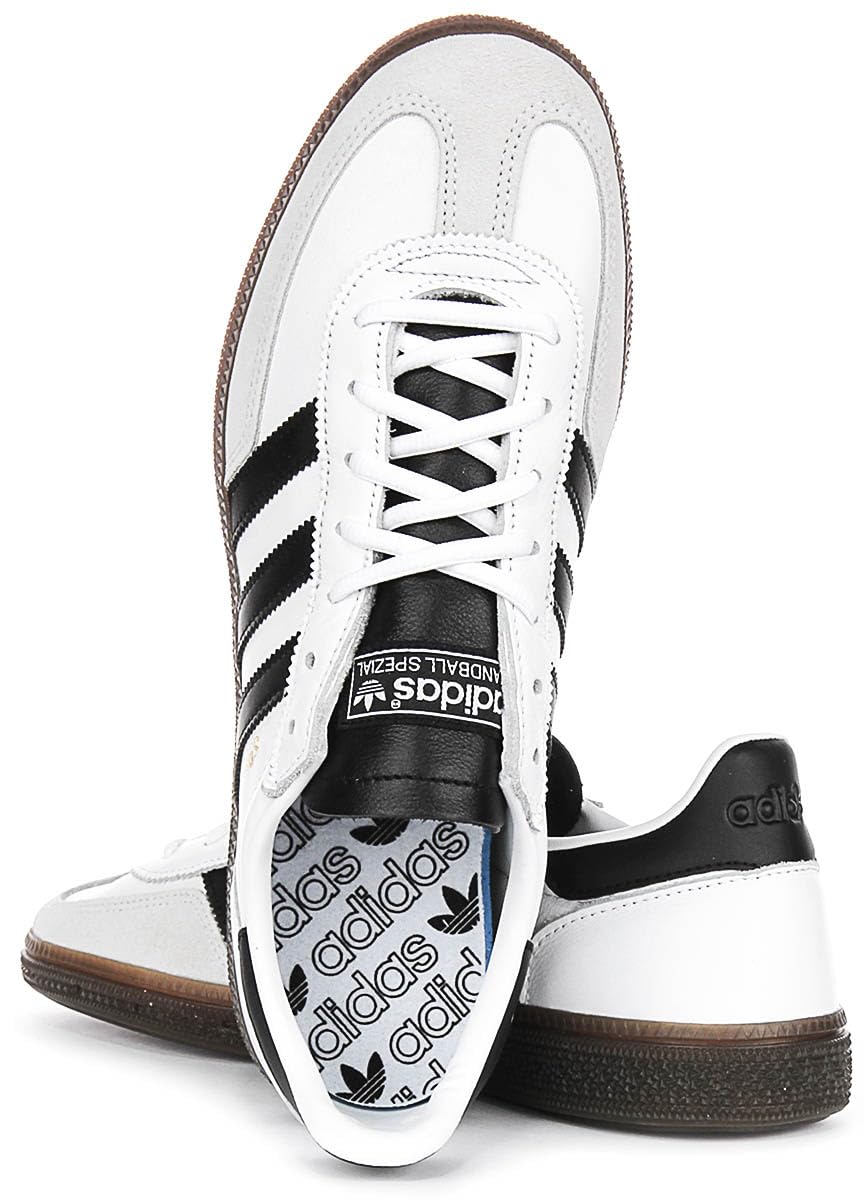 Adidas Handball Spezial, Gymnastikschuhe für Herren, Mehrfarbig (Cloud White Core Black Gum), 47 1/3 EU