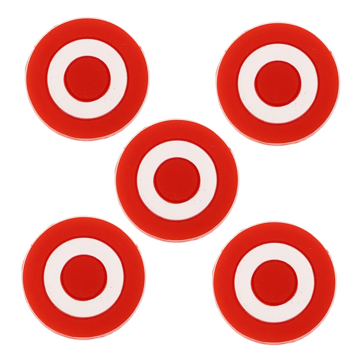 ibasenice Robust Tennis Racket Vibration Dampeners 5 Pcs Silicone Shock Absorbers Decorative Dampeners for Comfort and Precision