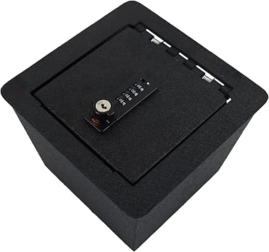 Center Console Gun Safe - Console Gun Vault Compatible with Toyota FJ Cruiser 2007-2024, High Security Armrest Lock Box with 4-Digit Lock with Password Retrieval Key