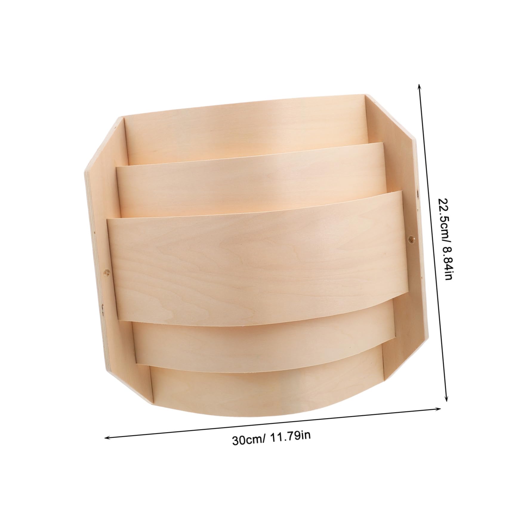 Lampenschirm Ecke mit Einzigartigem Rechtwinkligem Design Saunaleuchte Holz Leicht und Einfache Montage Stilvoll und Praktisch für Heimsauna und Saunaraum