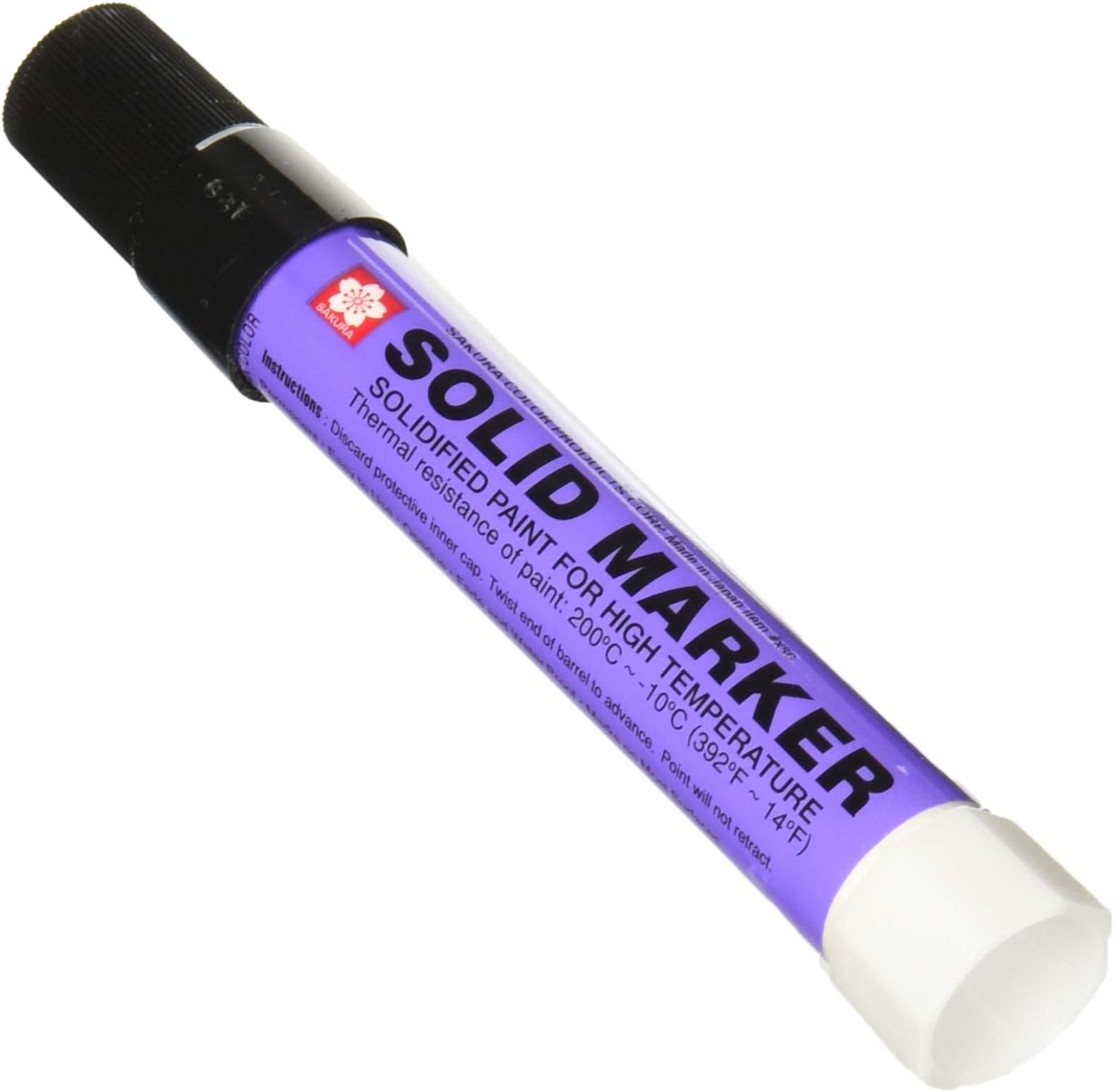Solid Marker, Twist-action, 13mm, Black
