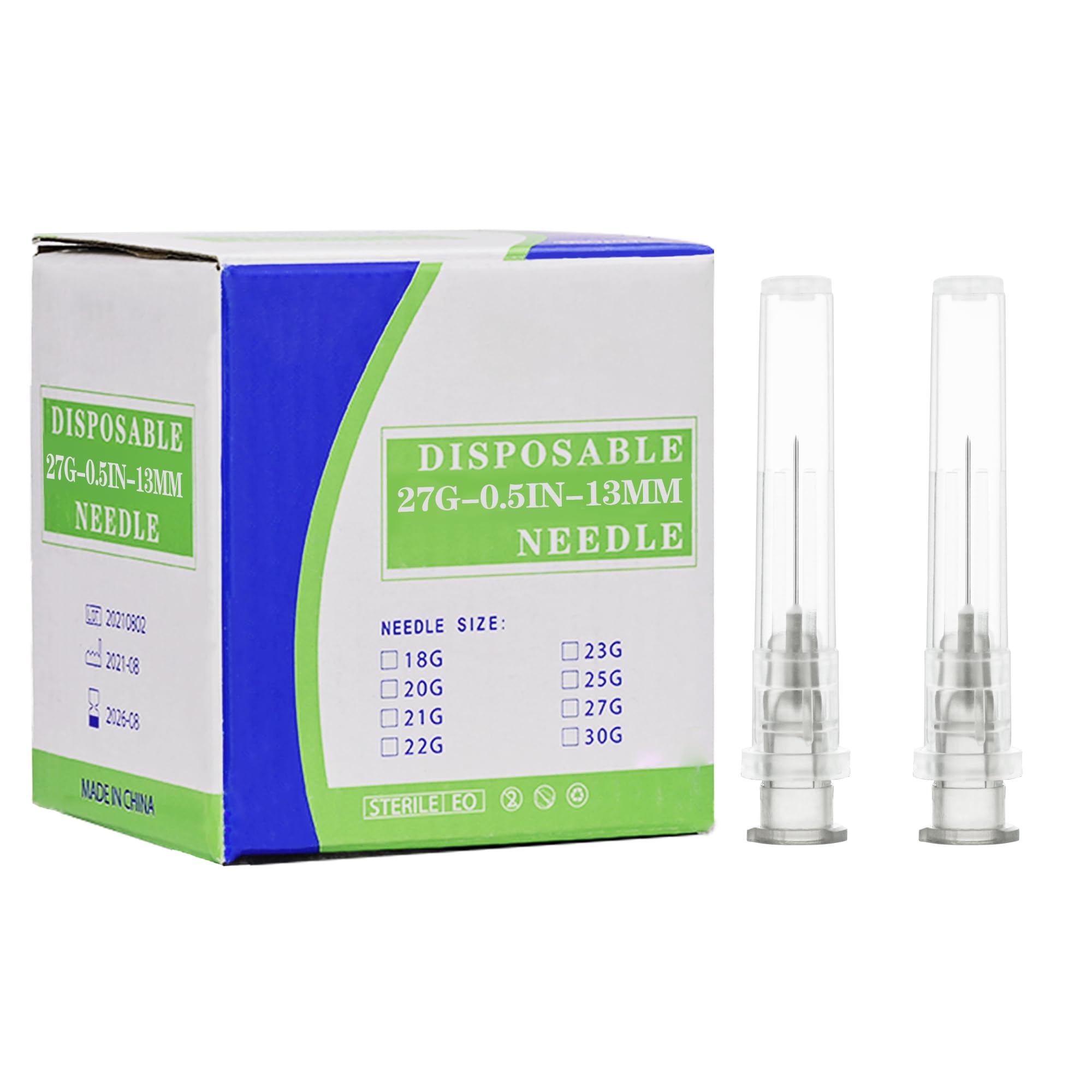 32G Disposable Luer Lock Accessories 4/25in (4mm) Needle, Individually Sterile Sealed, Pack of 100 — Amazon image 12