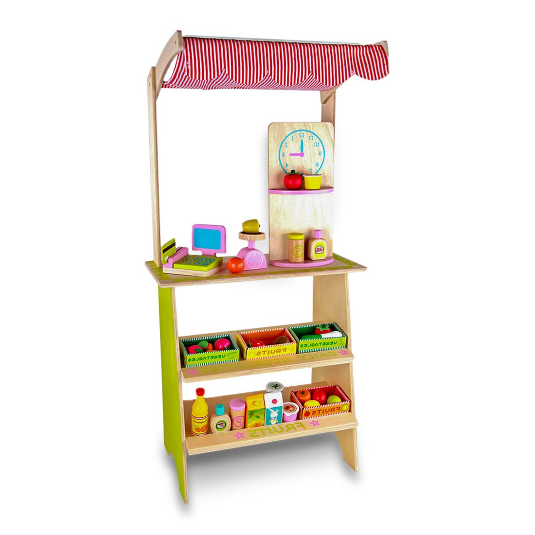 kids wooden toy shop