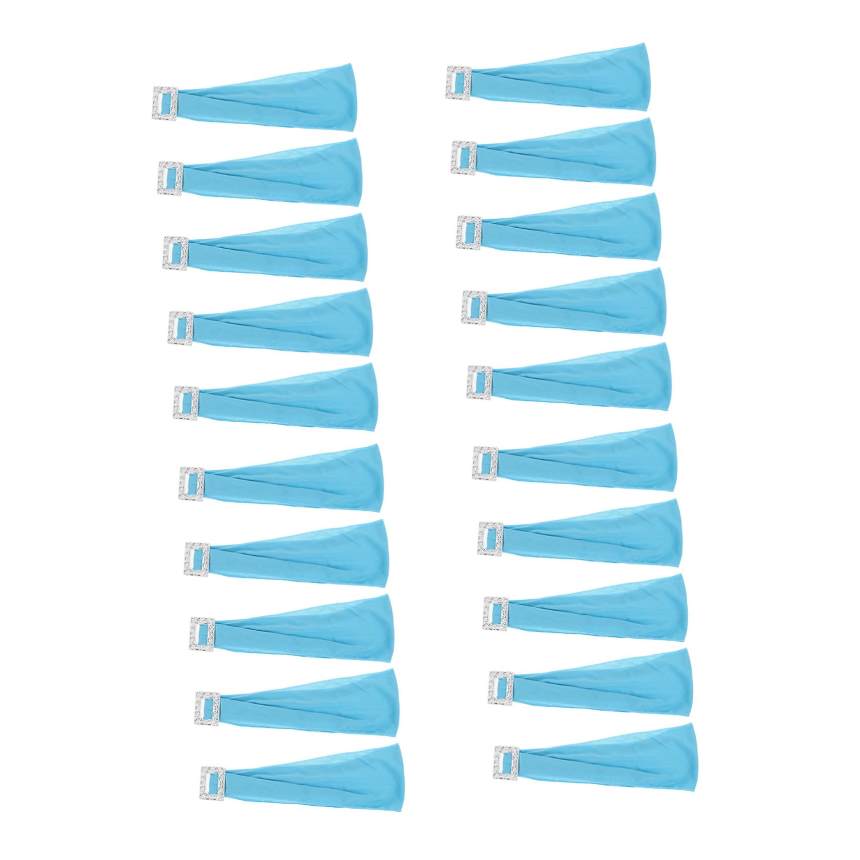 Housses de chaise extensibles anti-plis Ciieeo pour rénover vos chaises de mariage x20