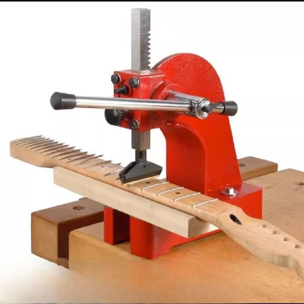 Prensa de trastes de guitarra, herramienta de prensado de trastes de guitarra, diapasón de bajo, herramienta de luthier de guitarra