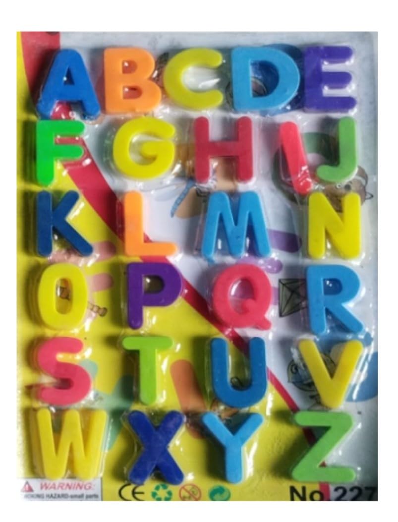 Delightfullkids Magnetic ABCD English Alphabet A to Z Magnets Capital Letters for Kids (26 Pieces Multicolor) (B0CTBPVSKN) Amazon Price History, Amazon Price Tracker
