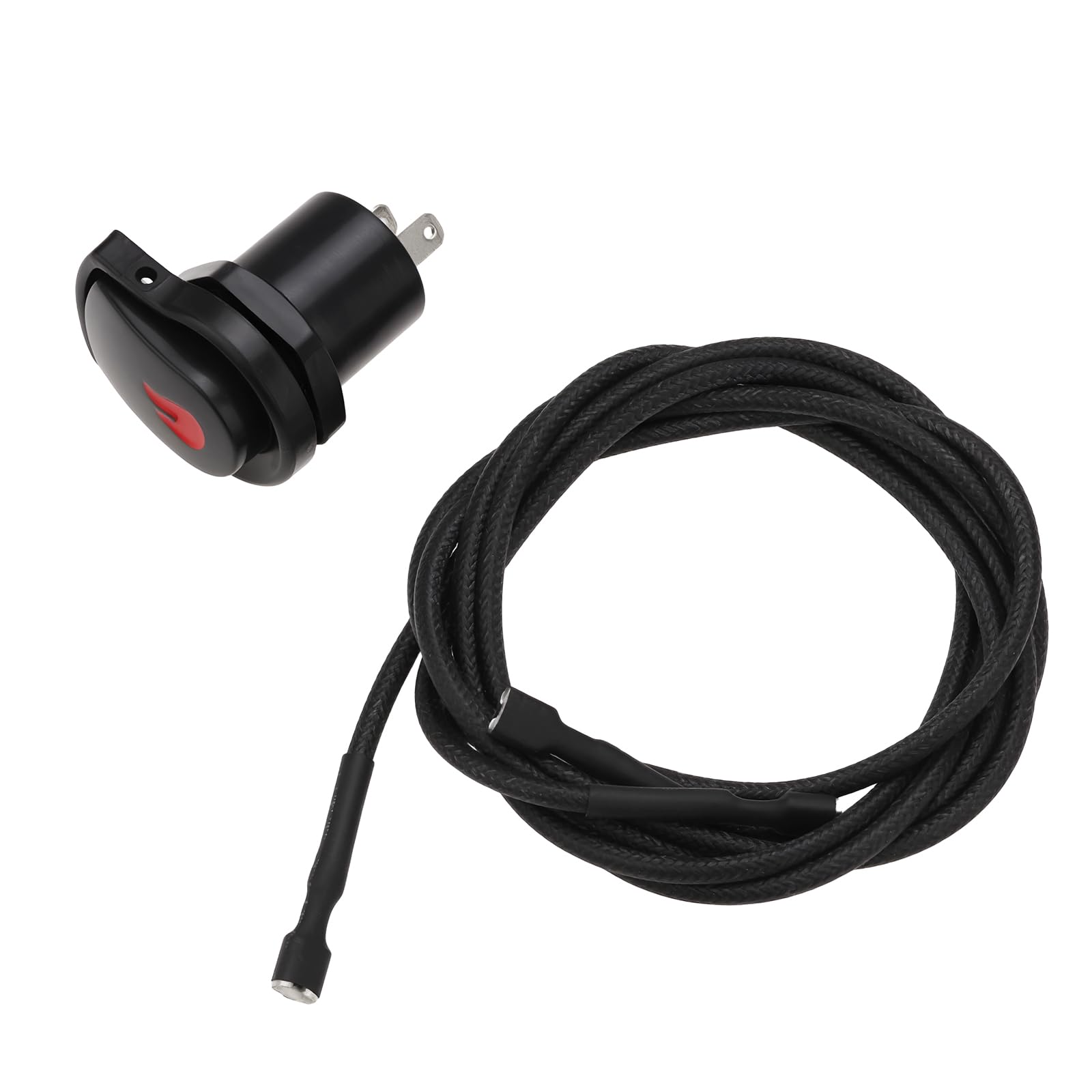 EMSea Grill Electronic Ignition Switch Button with Wire Compatible with Char Broil Grill