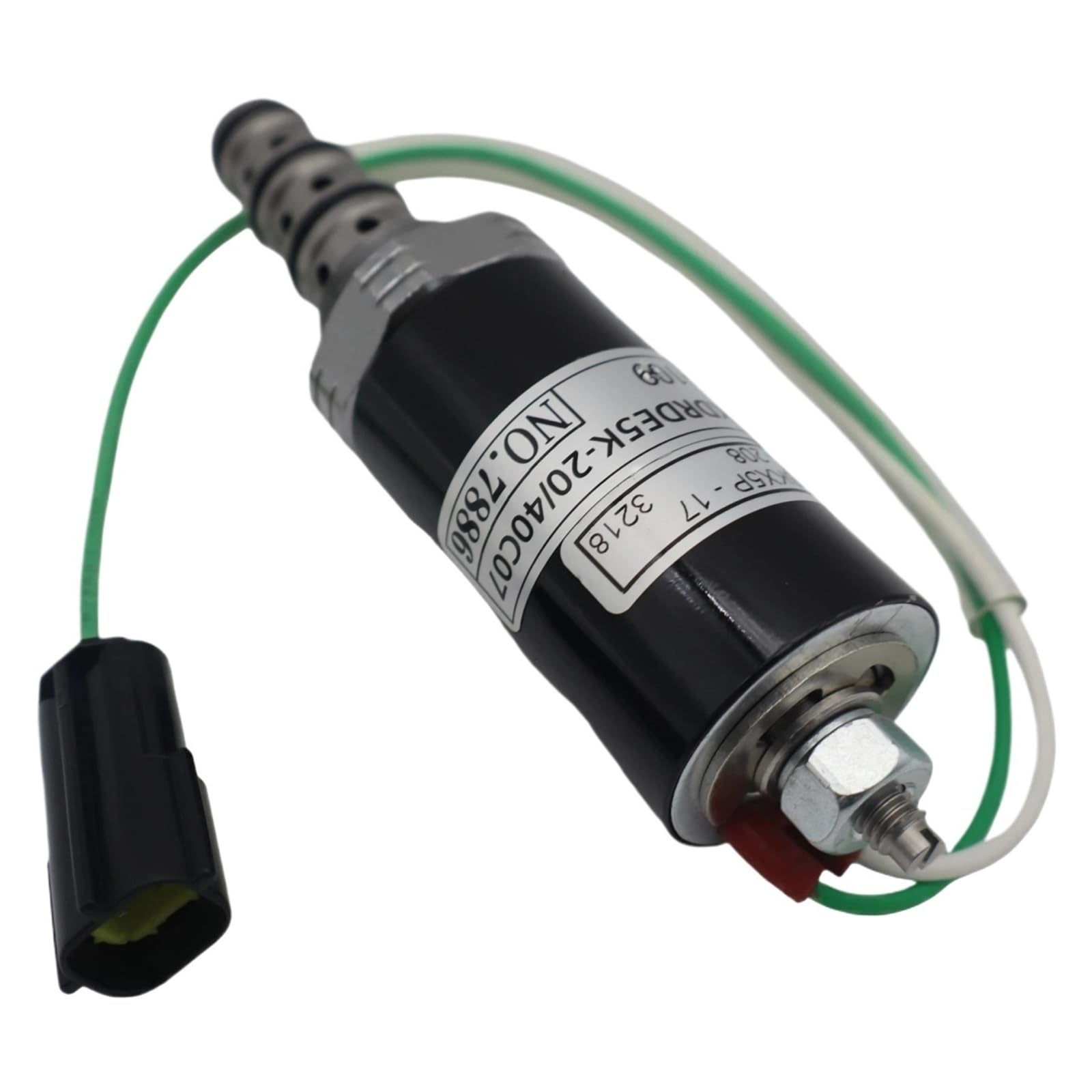 Lebmcbvtvv One Color Hydraulic Pump Solenoid Valve Kdrde5k-20, For Sk200-6E Sk210-6E Sk250-6E