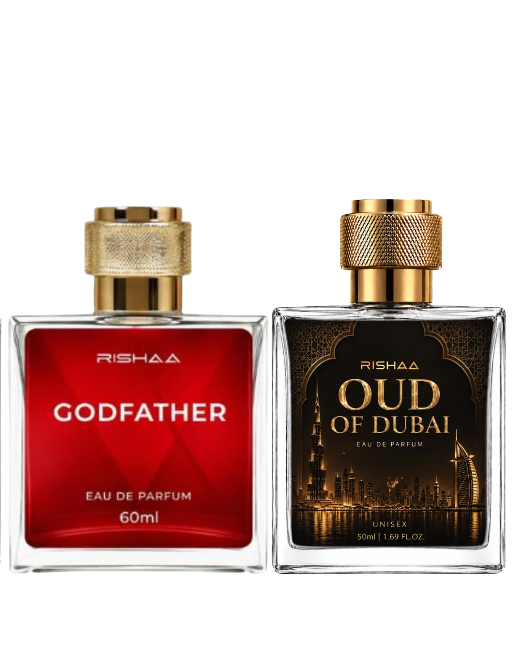 God Father + OUD Of Dubai Luxury Perfume Combo Pack of 2 Long Lasting Premium Fragrance for Men & Women 50ml x 2-image-31