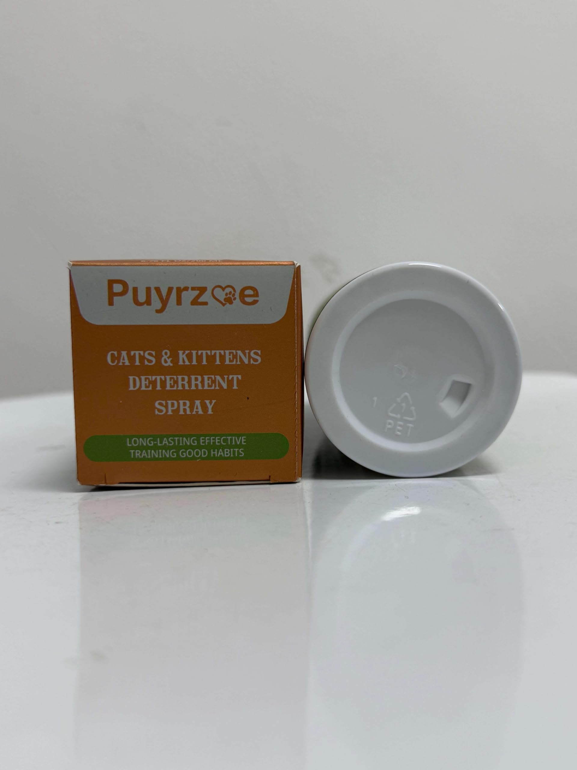 puyrzoe Spray répulsif naturel pour chat - Spray dissuasif pour chat intérieur et extérieur - Spray anti-rayures pour meubles, canapés, rideaux, plantes, chat - 200 ml