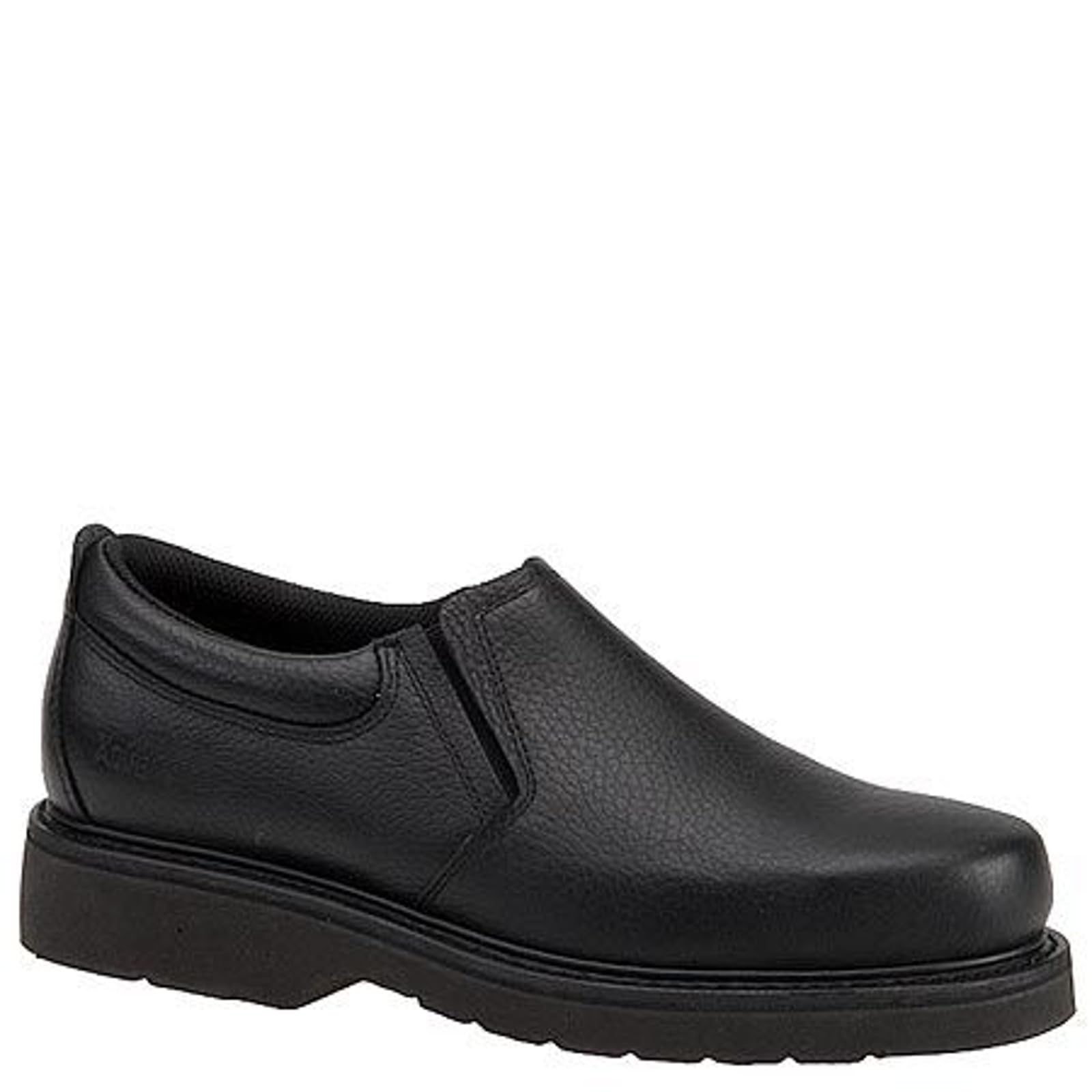 Work America Men's Work Slip-On, 11 2E US, Black