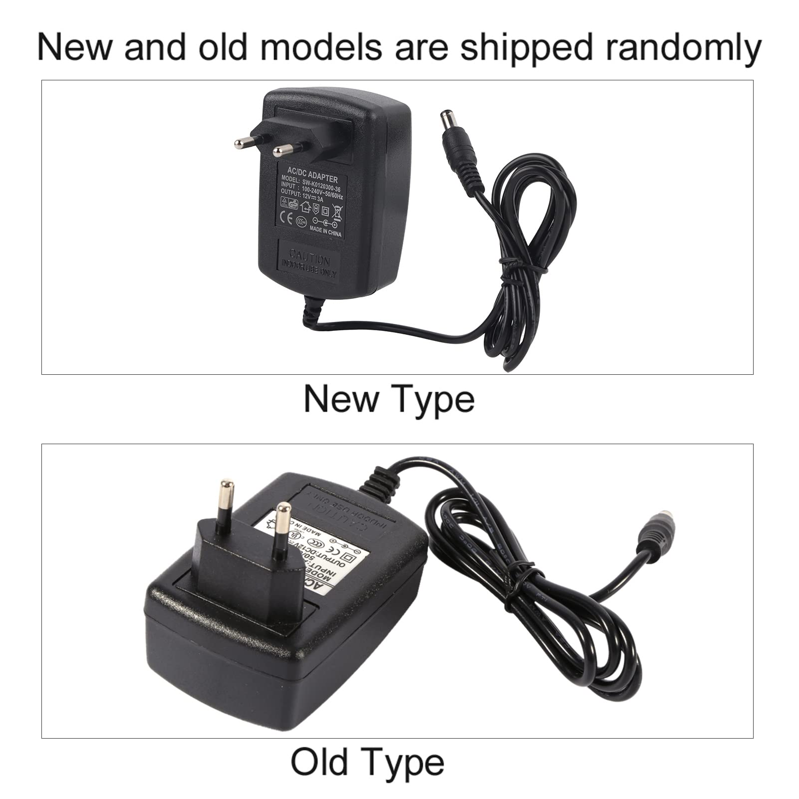 AC 100-240 V na DC 12 V 3A Adapter Konwertera Zasilania Transformator Niezawodny Uniwersalny Przewód Adaptera Zasilania do Taśmy LED Router Bezprzewodowy, Przełączniki Długość