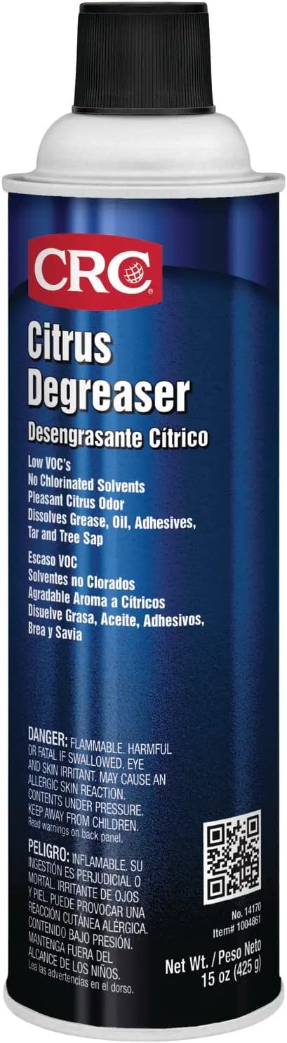 CRC Citrus Degreaser, 20 Fl Oz, (Pack of 12), 14170CS